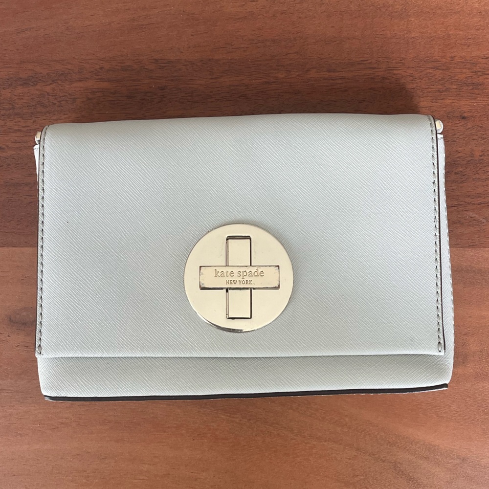 Kate Spade Gray Crossbody/Clutch